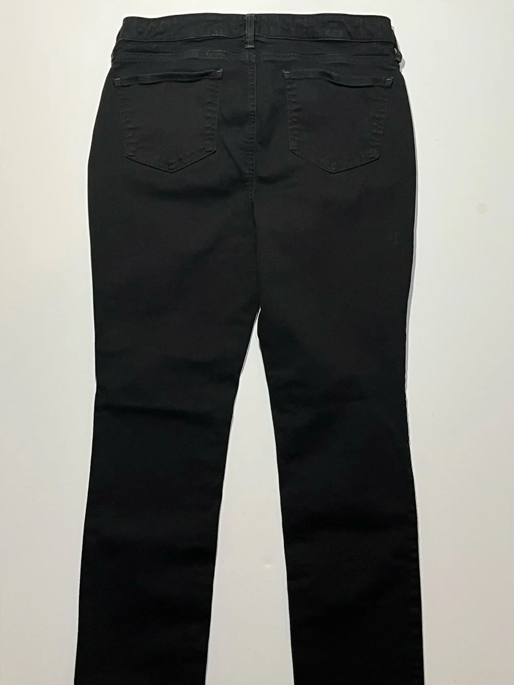 NYDJ Sheri Slim Lift/Tuck Stretch Jeans, Size 10, Black (W30, L28)